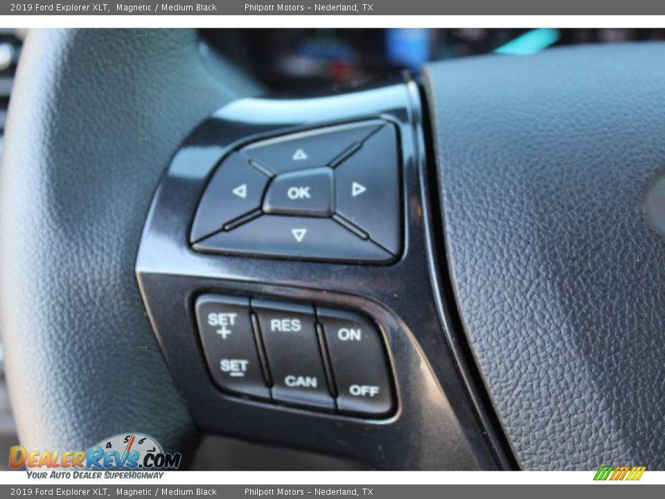 2019 Ford Explorer XLT Magnetic / Medium Black Photo #10