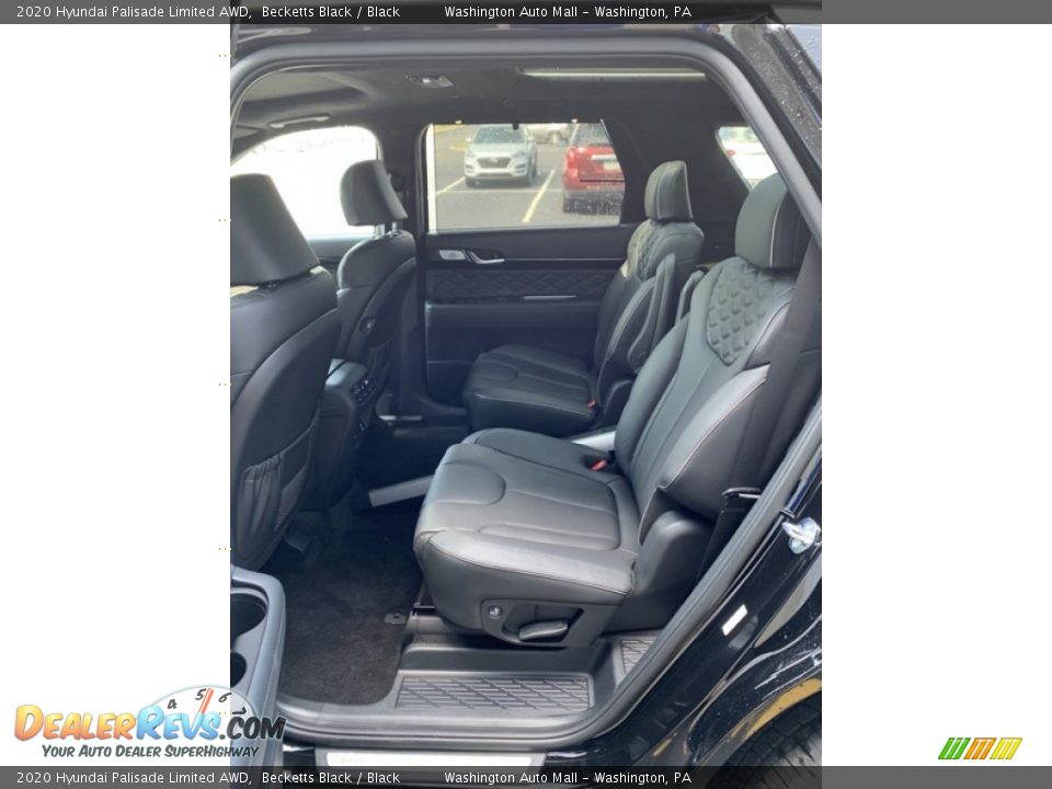 2020 Hyundai Palisade Limited AWD Becketts Black / Black Photo #20
