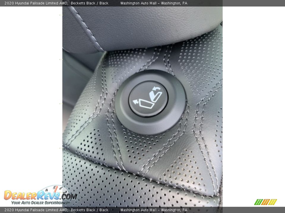2020 Hyundai Palisade Limited AWD Becketts Black / Black Photo #21