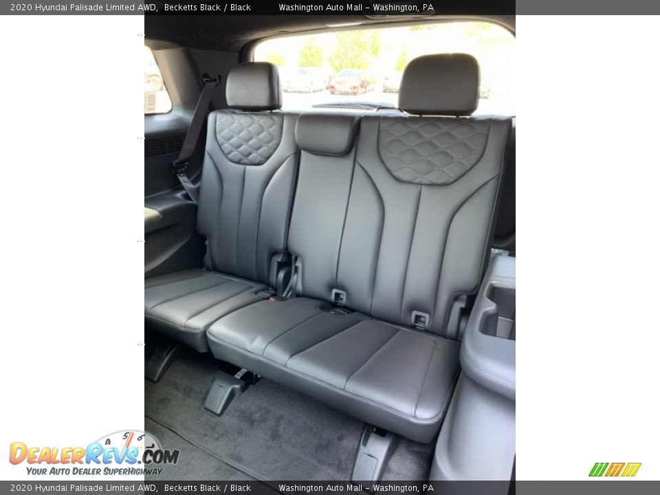 2020 Hyundai Palisade Limited AWD Becketts Black / Black Photo #22