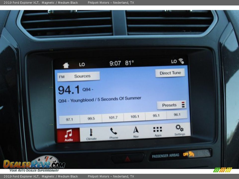 2019 Ford Explorer XLT Magnetic / Medium Black Photo #14