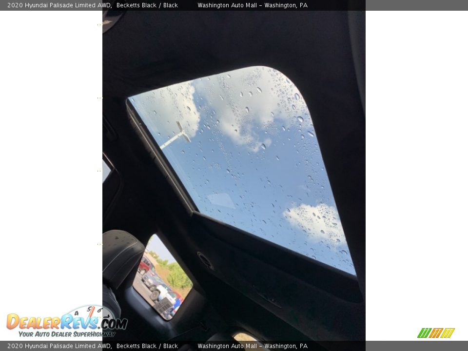 2020 Hyundai Palisade Limited AWD Becketts Black / Black Photo #23