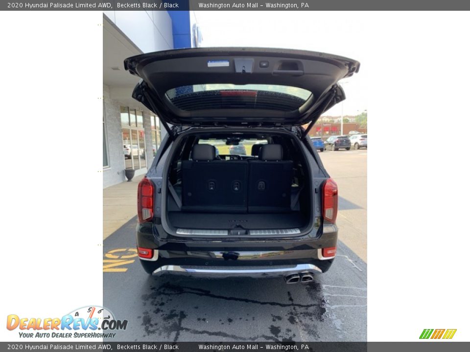 2020 Hyundai Palisade Limited AWD Becketts Black / Black Photo #24