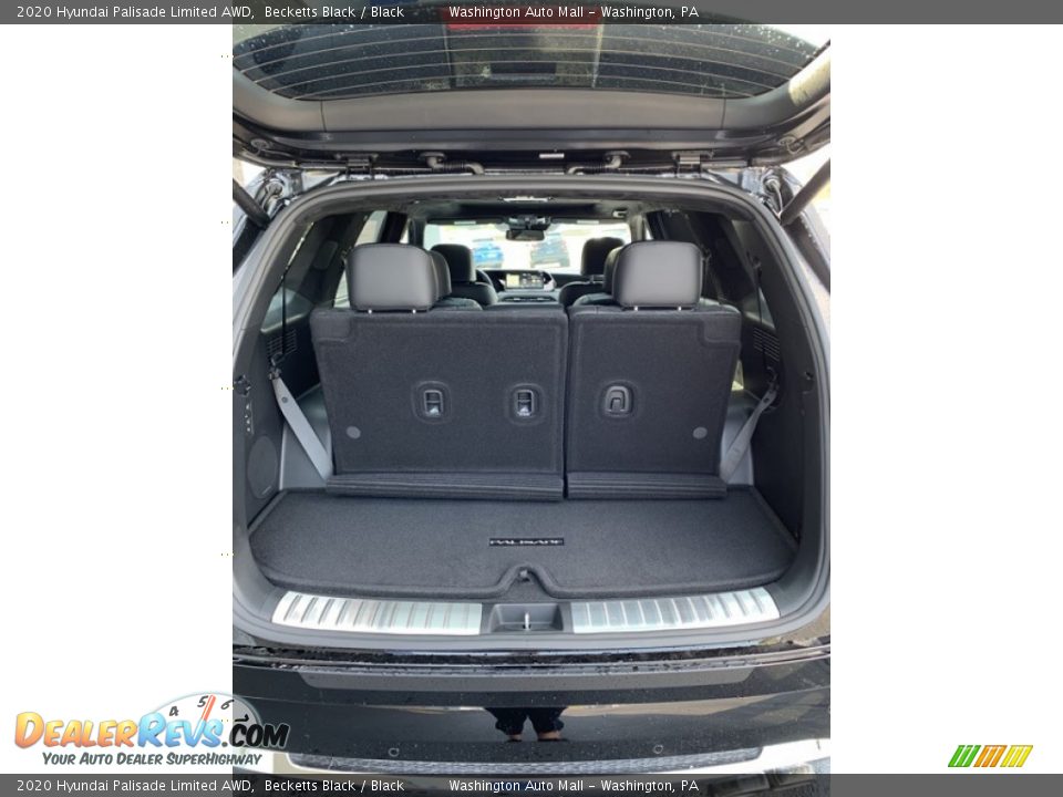 2020 Hyundai Palisade Limited AWD Becketts Black / Black Photo #25