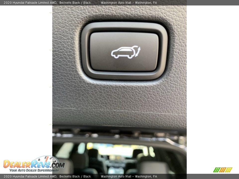 2020 Hyundai Palisade Limited AWD Becketts Black / Black Photo #26