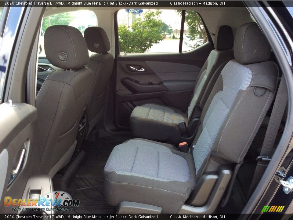 2020 Chevrolet Traverse LT AWD Midnight Blue Metallic / Jet Black/­Dark Galvanized Photo #21