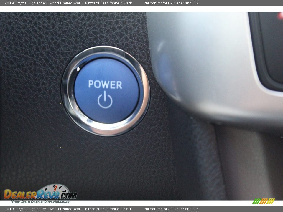 2019 Toyota Highlander Hybrid Limited AWD Blizzard Pearl White / Black Photo #19