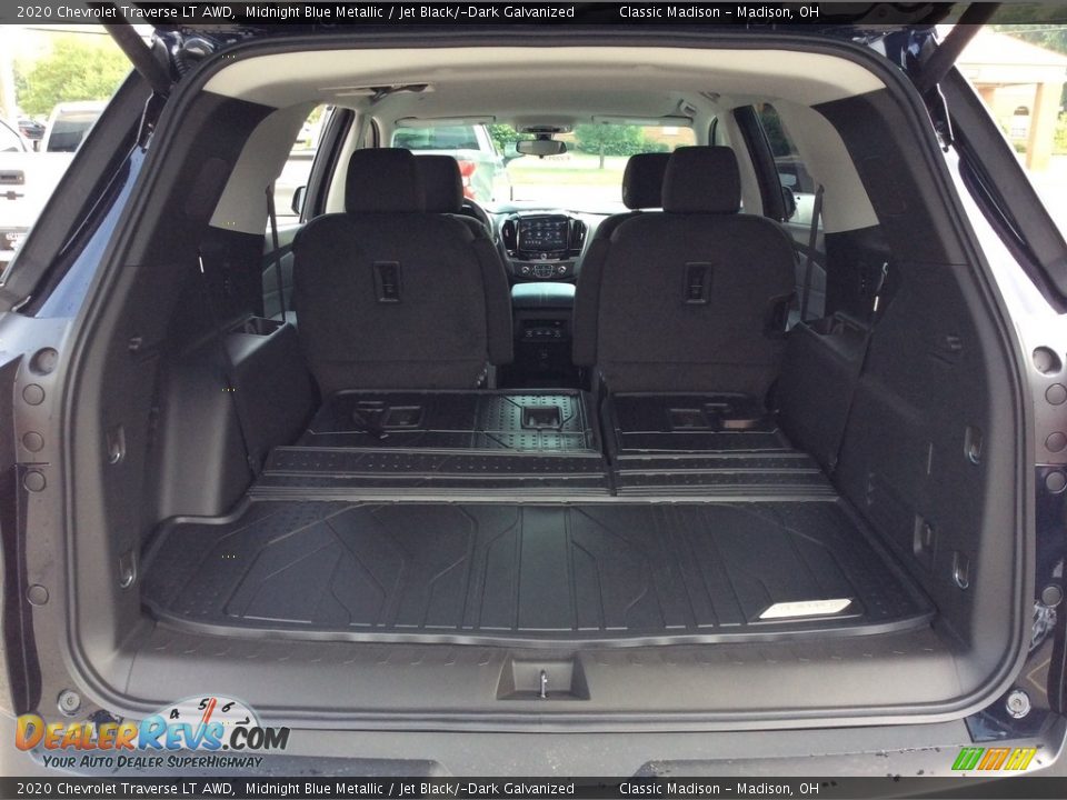 2020 Chevrolet Traverse LT AWD Midnight Blue Metallic / Jet Black/­Dark Galvanized Photo #24
