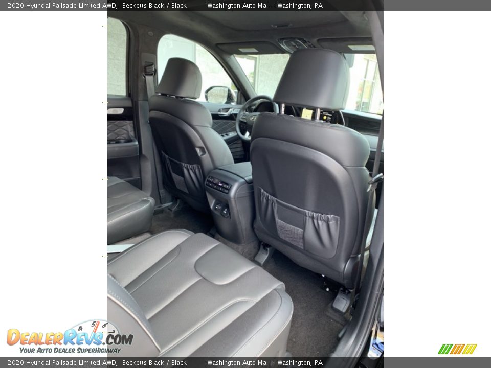 2020 Hyundai Palisade Limited AWD Becketts Black / Black Photo #31