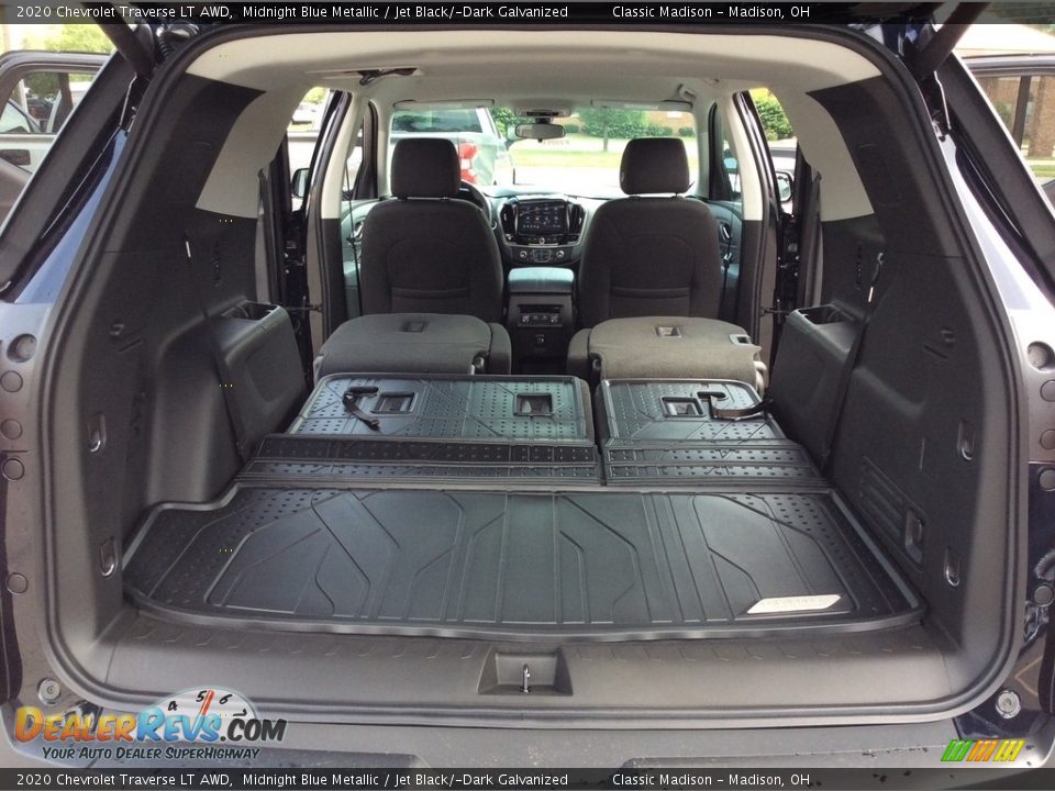 2020 Chevrolet Traverse LT AWD Midnight Blue Metallic / Jet Black/­Dark Galvanized Photo #25