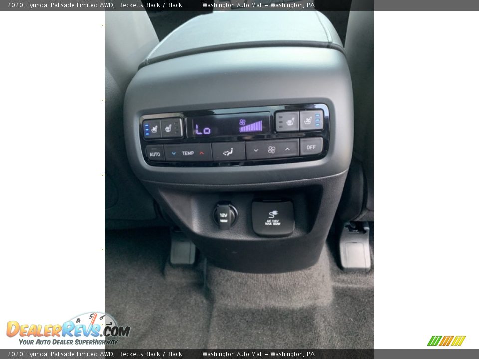 2020 Hyundai Palisade Limited AWD Becketts Black / Black Photo #32