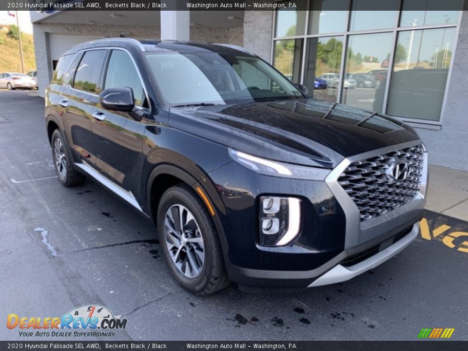 Front 3/4 View of 2020 Hyundai Palisade SEL AWD Photo #2