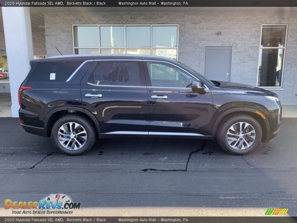 Becketts Black 2020 Hyundai Palisade SEL AWD Photo #3