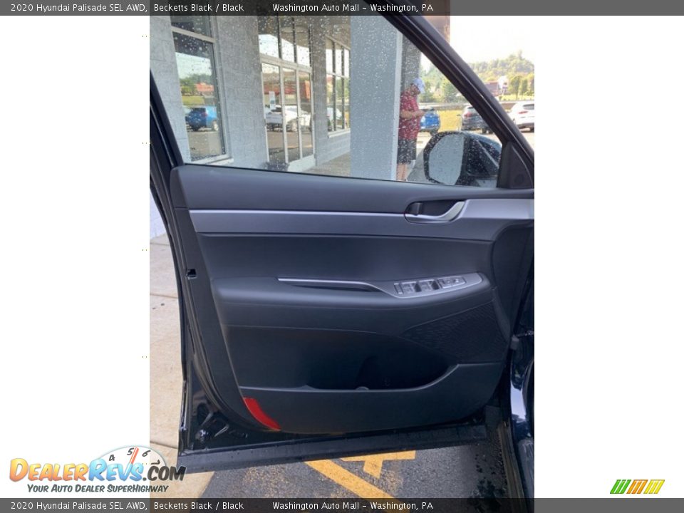 2020 Hyundai Palisade SEL AWD Becketts Black / Black Photo #11