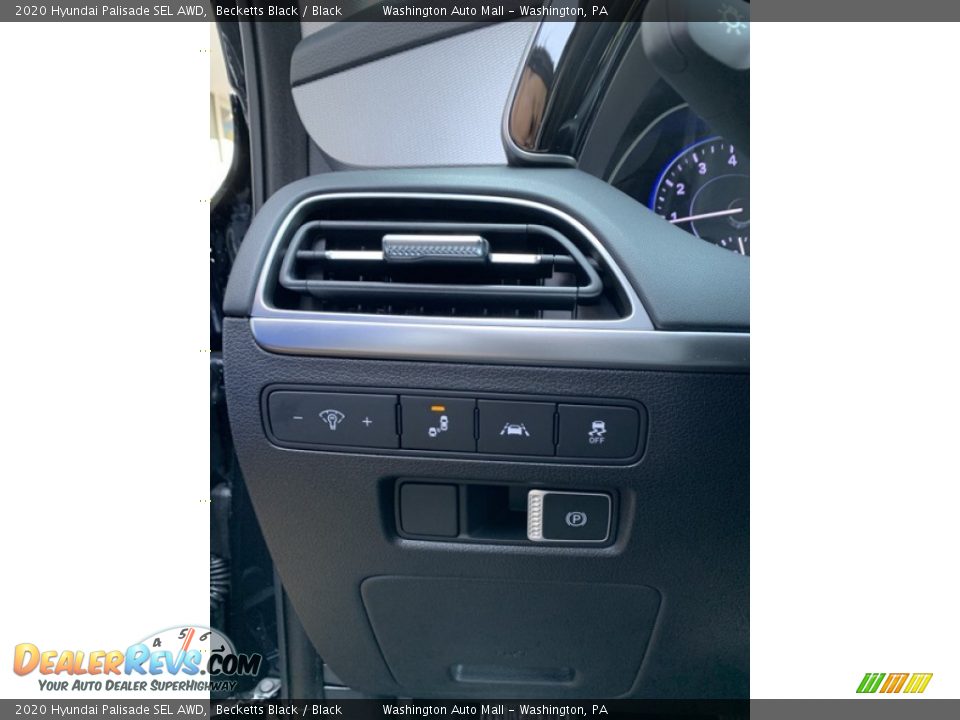 2020 Hyundai Palisade SEL AWD Becketts Black / Black Photo #13