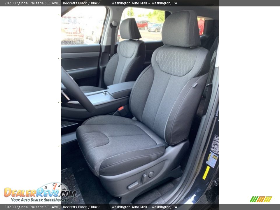 Black Interior - 2020 Hyundai Palisade SEL AWD Photo #15