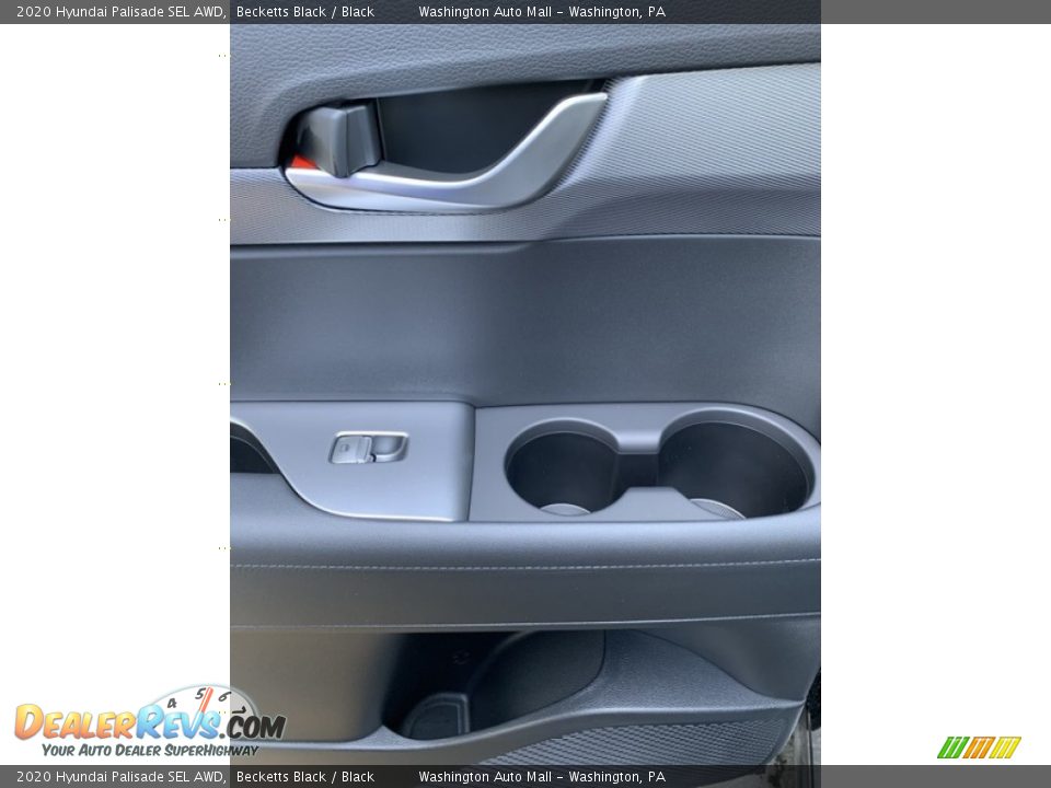 2020 Hyundai Palisade SEL AWD Becketts Black / Black Photo #18