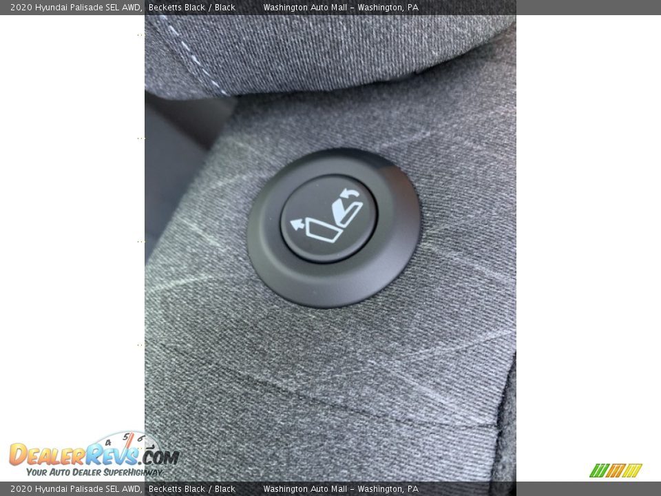 2020 Hyundai Palisade SEL AWD Becketts Black / Black Photo #21