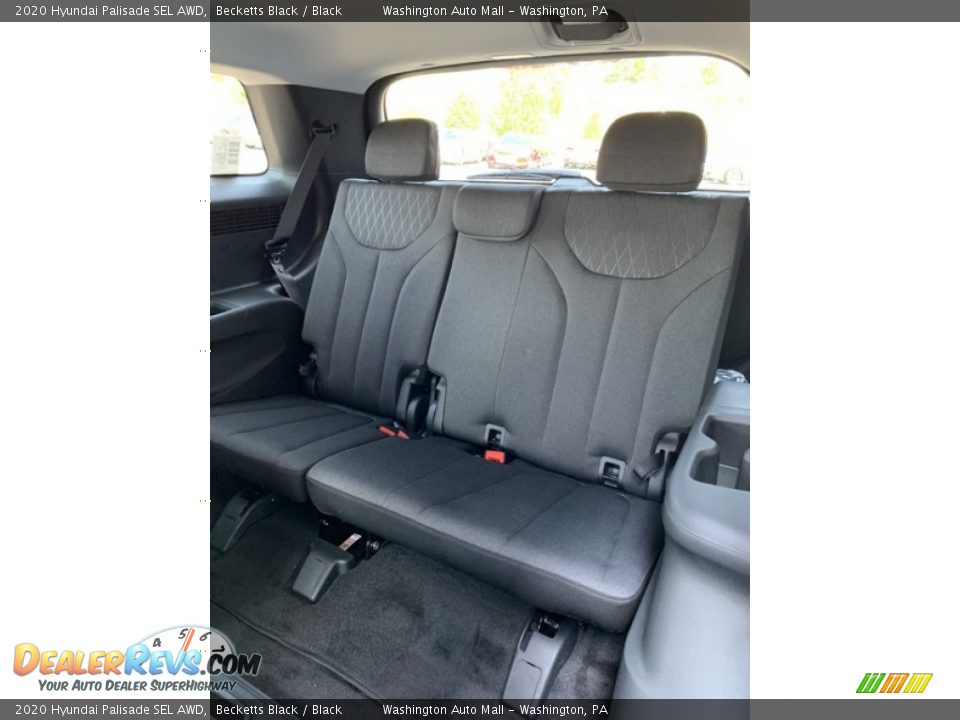 Rear Seat of 2020 Hyundai Palisade SEL AWD Photo #22