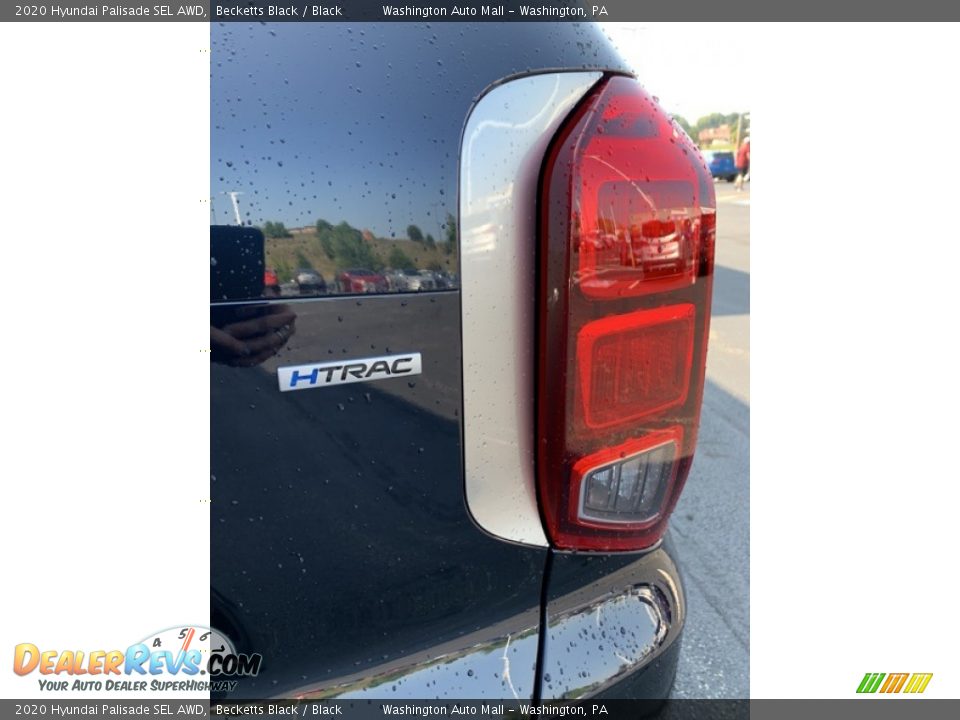 2020 Hyundai Palisade SEL AWD Becketts Black / Black Photo #25