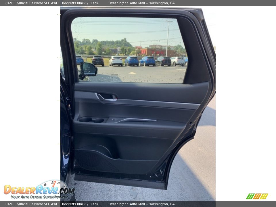 2020 Hyundai Palisade SEL AWD Becketts Black / Black Photo #26