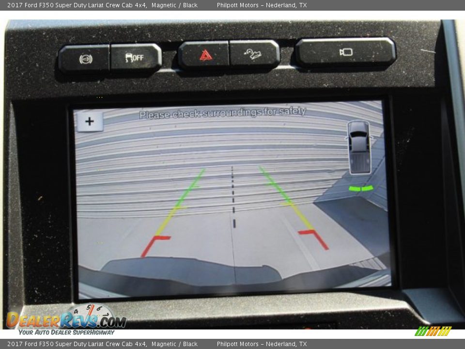 2017 Ford F350 Super Duty Lariat Crew Cab 4x4 Magnetic / Black Photo #14