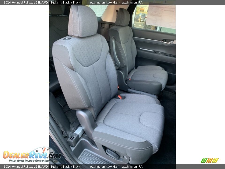 2020 Hyundai Palisade SEL AWD Becketts Black / Black Photo #27