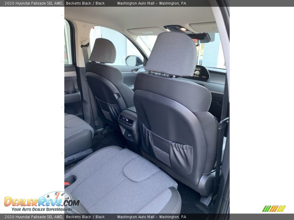 2020 Hyundai Palisade SEL AWD Becketts Black / Black Photo #28