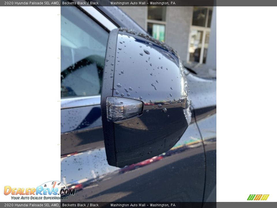 2020 Hyundai Palisade SEL AWD Becketts Black / Black Photo #33