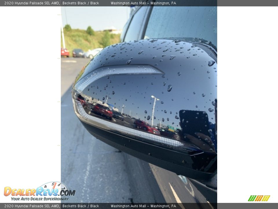 2020 Hyundai Palisade SEL AWD Becketts Black / Black Photo #34