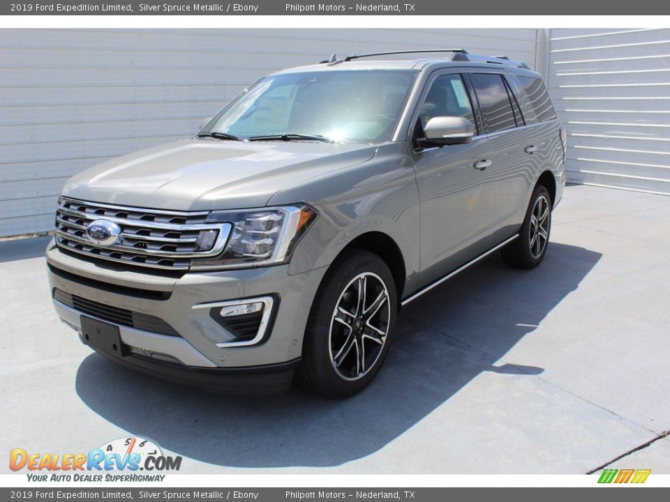 2019 Ford Expedition Limited Silver Spruce Metallic / Ebony Photo #4