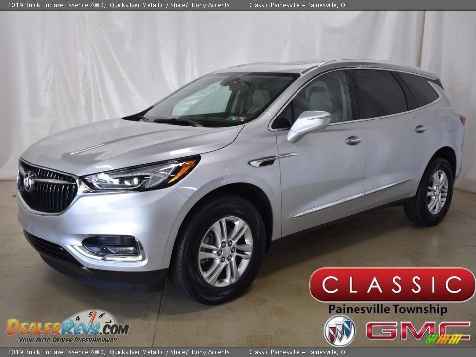 2019 Buick Enclave Essence AWD Quicksilver Metallic / Shale/Ebony Accents Photo #1