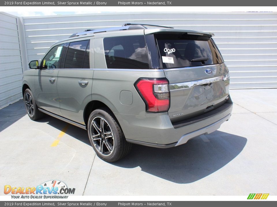 2019 Ford Expedition Limited Silver Spruce Metallic / Ebony Photo #6