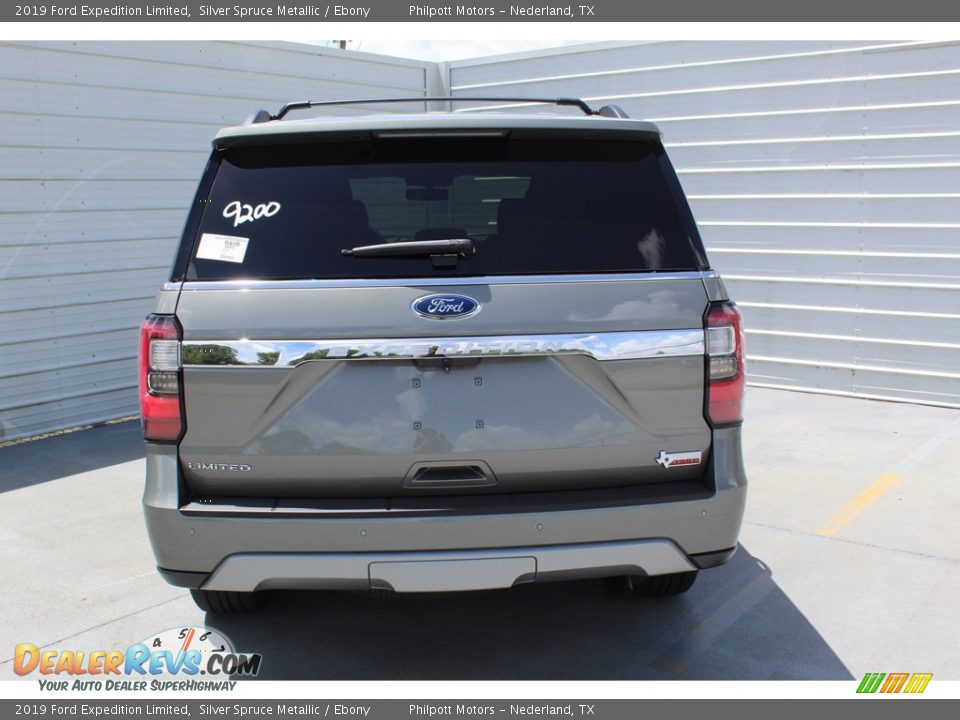 2019 Ford Expedition Limited Silver Spruce Metallic / Ebony Photo #7