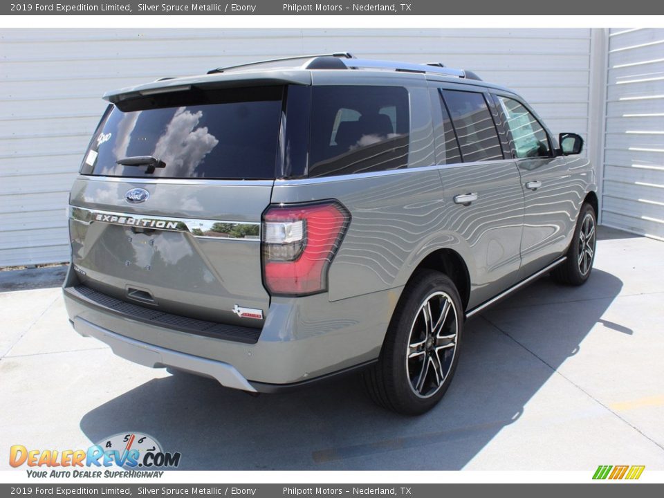 2019 Ford Expedition Limited Silver Spruce Metallic / Ebony Photo #8