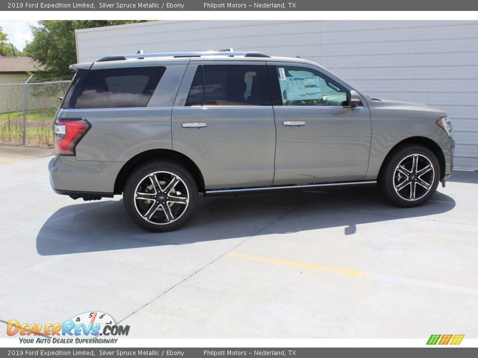 2019 Ford Expedition Limited Silver Spruce Metallic / Ebony Photo #9