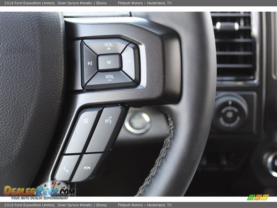2019 Ford Expedition Limited Silver Spruce Metallic / Ebony Photo #14