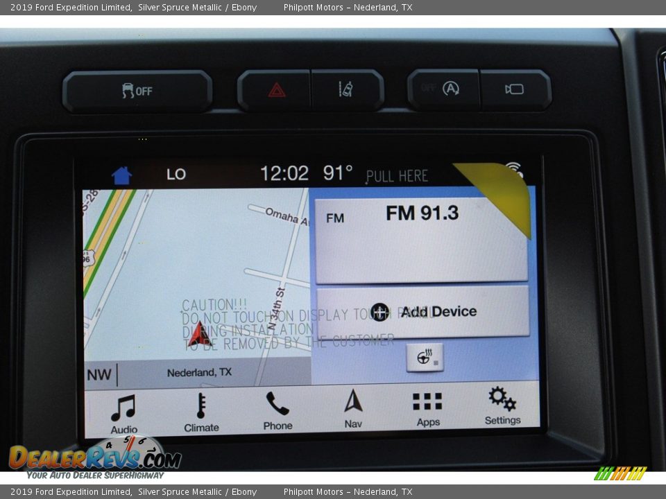 2019 Ford Expedition Limited Silver Spruce Metallic / Ebony Photo #17