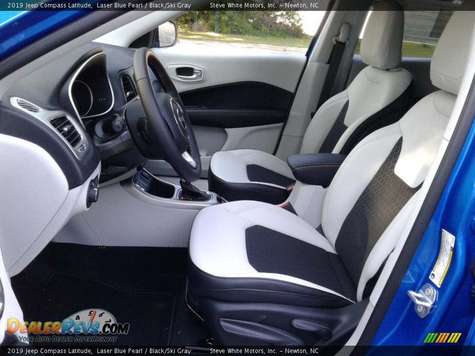 2019 Jeep Compass Latitude Laser Blue Pearl / Black/Ski Gray Photo #10
