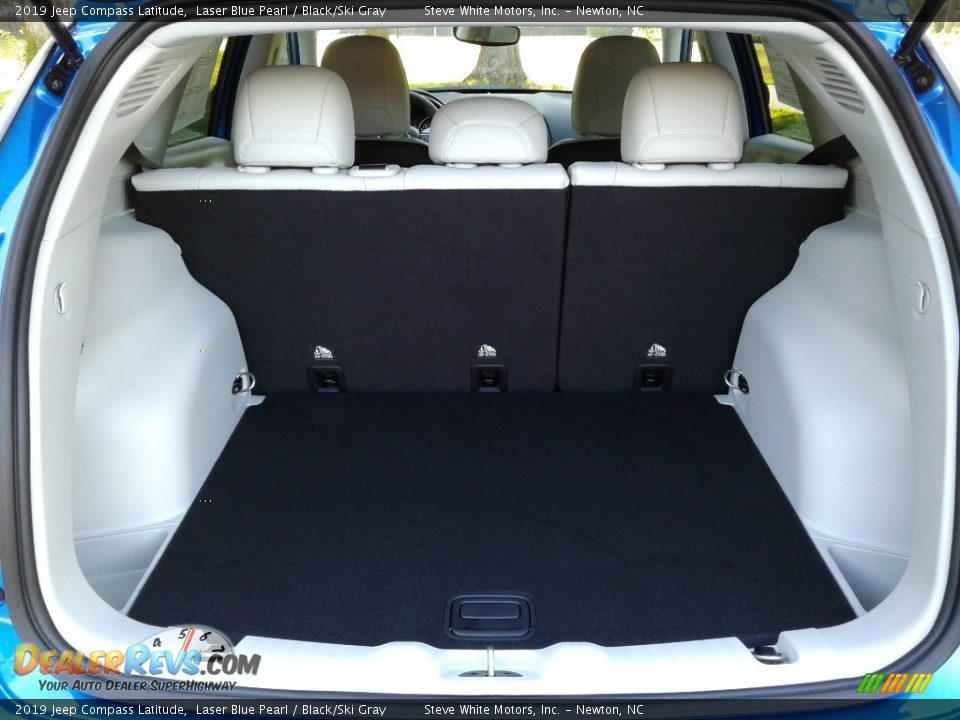 2019 Jeep Compass Latitude Laser Blue Pearl / Black/Ski Gray Photo #12