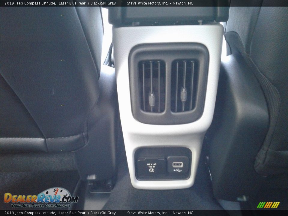 2019 Jeep Compass Latitude Laser Blue Pearl / Black/Ski Gray Photo #13