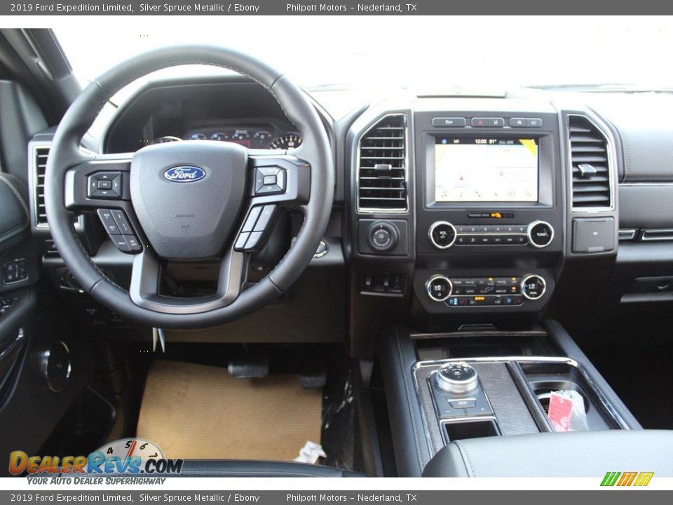 2019 Ford Expedition Limited Silver Spruce Metallic / Ebony Photo #22