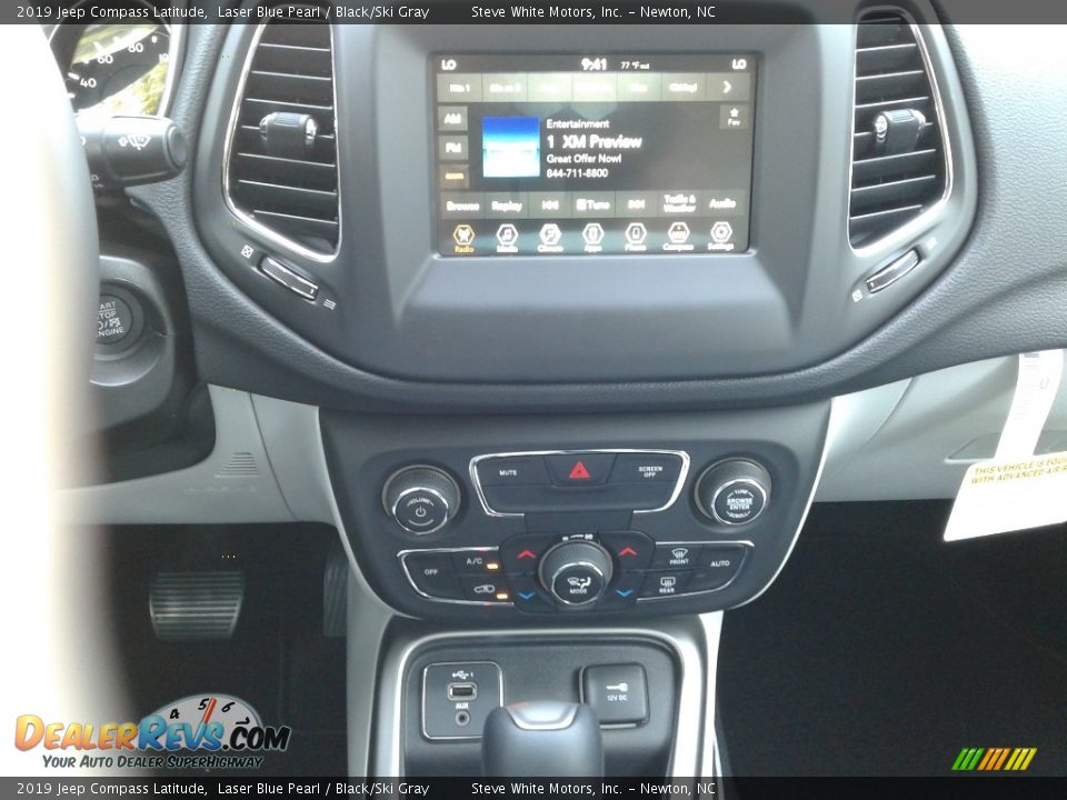 2019 Jeep Compass Latitude Laser Blue Pearl / Black/Ski Gray Photo #20