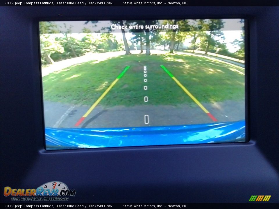 2019 Jeep Compass Latitude Laser Blue Pearl / Black/Ski Gray Photo #22