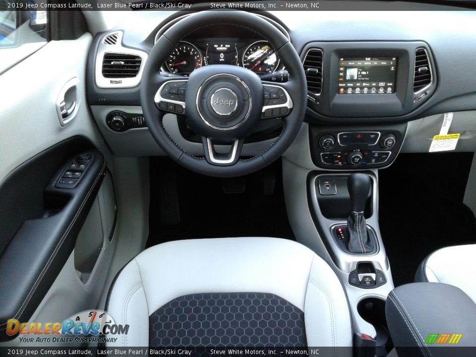2019 Jeep Compass Latitude Laser Blue Pearl / Black/Ski Gray Photo #30