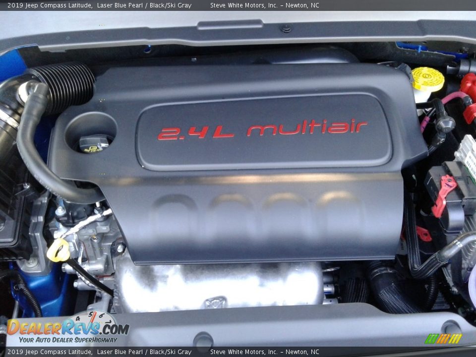 2019 Jeep Compass Latitude Laser Blue Pearl / Black/Ski Gray Photo #32
