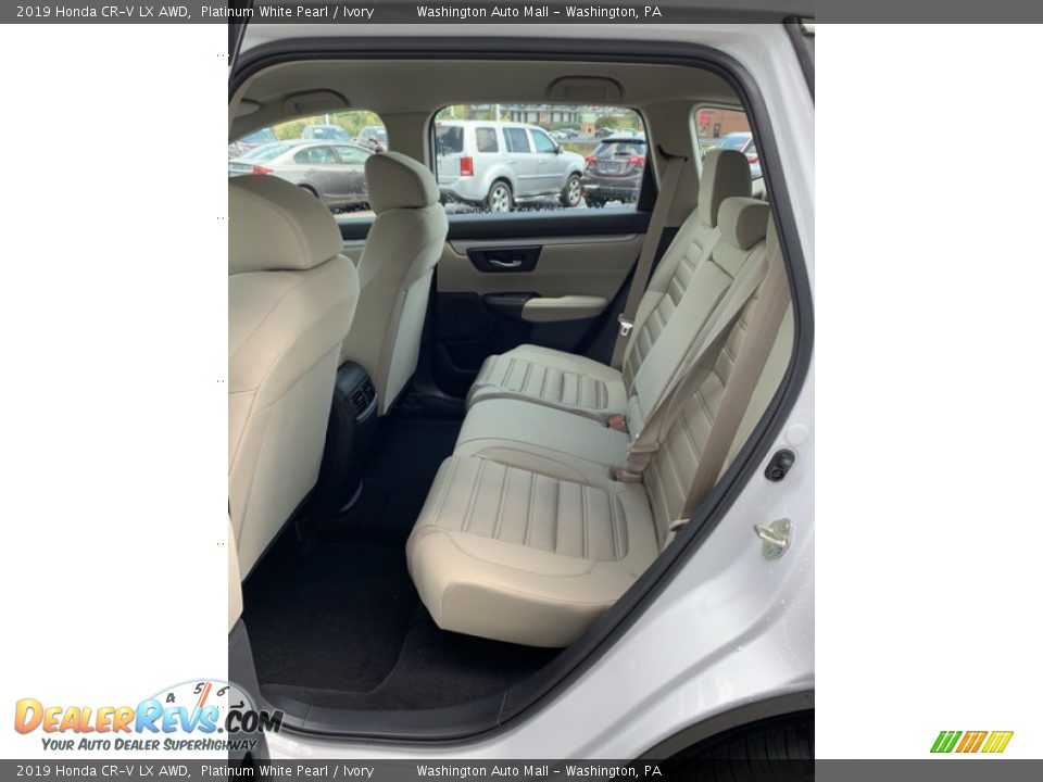2019 Honda CR-V LX AWD Platinum White Pearl / Ivory Photo #19