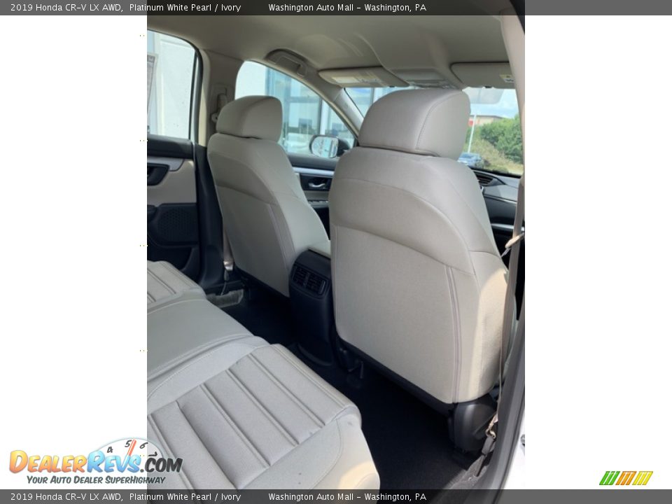 2019 Honda CR-V LX AWD Platinum White Pearl / Ivory Photo #25