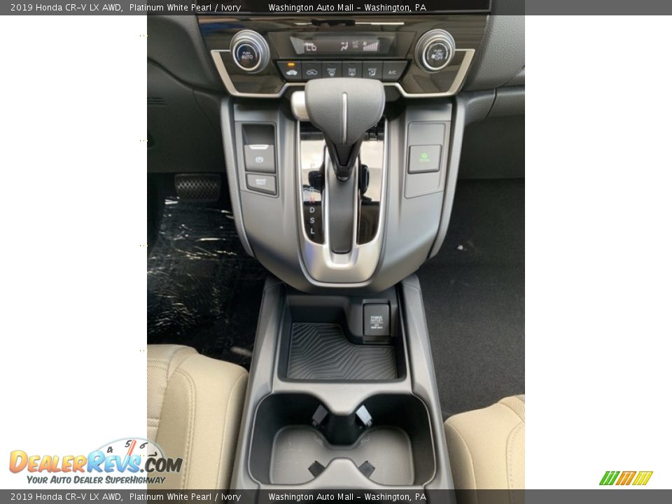 2019 Honda CR-V LX AWD Platinum White Pearl / Ivory Photo #33