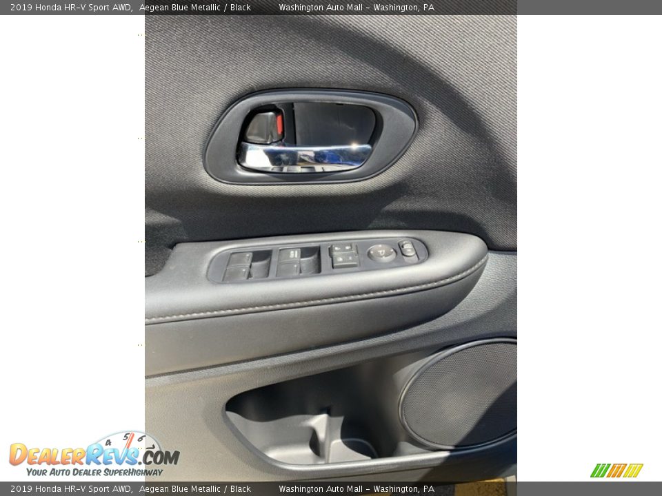 2019 Honda HR-V Sport AWD Aegean Blue Metallic / Black Photo #11
